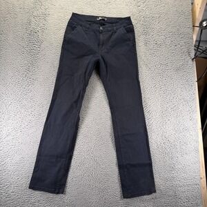 Realize Pant Men 30x32 Blue Cotton Chino Straight Preppy Business Office Stretch